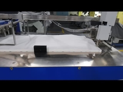 600TS फार्मास्युटिकल फ्लाइट्स पेपर फोल्डिंग मशीन समानांतर चाकू, प्रेस यूनिट और लेबलिंग के साथ