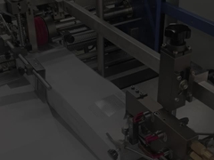 औद्योगिक मुद्रण कारखाने के लिए कागज प्रसंस्करण मशीनरी कागज तह मशीन