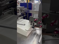 बड़े पैमाने पर 4 बकसुआ तह मशीन 480 मिमी चौड़ाई गियर ड्राइव प्रकार