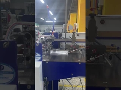 उच्च गुणवत्ता वाले पर्चे कागज तह करने वाली मशीन काम में