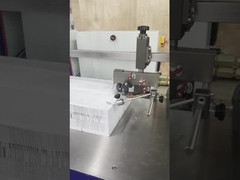 क्रॉस फोल्ड ए4 पेपर फोल्डिंग मशीन