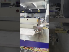 उच्च गति पेपर A4 फोल्डिंग मशीन क्रॉस फोल्ड के साथ